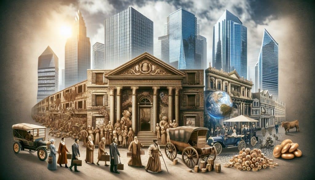 Razvoj i evolucija financijskih institucija kroz povijest: Od starih trgovačkih kuća do globalnih korporacija